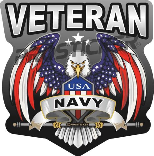 Coast Guard, Army, Navy, Air Force, Veteran, Vietnam, USCG, Decal, USA, Flag, Military, Weatherproof for Your car, truck, laptop, iPad, notebook, mailbox, window, locker, toolbox, etc. Made In the USA ProSticker