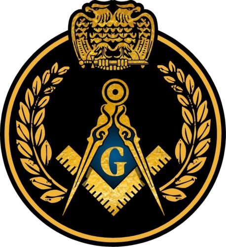 ProSticker 035 (Four Pack) 4" Masonic Series Scottish Rite Masonic Combo Decals Sticker