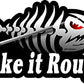 ProSticker 1521 (One) 3.5" X 7" Fishing Art Series I Like it Rough Skeleton Arrow Decals Sticker