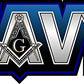 ProSticker 099.4 (One) 4" X 10" Masonic Series Navy Freemason Compass Square Decal Sticker