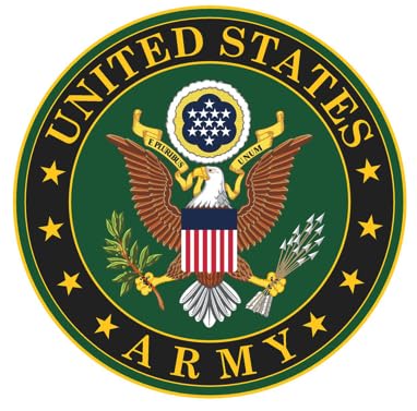 ProSticker A700 Officially Licensed U.S. Army Seal 4" Decal Sticker for Active Duty, Veterans, Family and Supporters