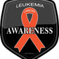 ProSticker 2507 (One) 4" Cancer Awareness Series Leukemia Decal Sticker