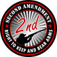 ProSticker 1126V Patriot Series Second Amendment Right to Keep and Bear Arms Support Decal Sticker
