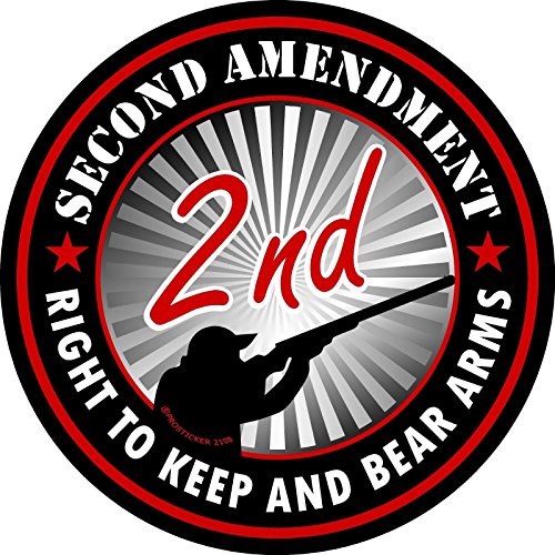 ProSticker 1126V Patriot Series Second Amendment Right to Keep and Bear Arms Support Decal Sticker
