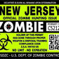 ProSticker 1240 (Two Pack) 3"x 4" Zombie Series New Jersey Hunting License Permit Decal Sticker