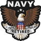 Coast Guard, Army, Navy, Air Force, Veteran, Vietnam, USCG, Decal, USA, Flag, Military, Weatherproof for Your car, truck, laptop, iPad, notebook, mailbox, window, locker, toolbox, etc. Made In the USA ProSticker