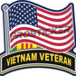 Coast Guard, Army, Navy, Air Force, Veteran, Vietnam,  USCG, Decal, USA, Flag, Military, Weatherproof for Your car, truck, laptop, iPad, notebook, mailbox, window, locker, toolbox, etc. Made In the USA ProSticker 4"