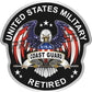 Coast Guard, Army, Navy, Air Force, Veteran, Vietnam, USCG, Decal, USA, Flag, Military, Weatherproof for Your car, truck, laptop, iPad, notebook, mailbox, window, locker, toolbox, etc. Made In the USA ProSticker