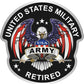 Coast Guard, Army, Navy, Air Force, Veteran, Vietnam, USCG, Decal, USA, Flag, Military, Weatherproof for Your car, truck, laptop, iPad, notebook, mailbox, window, locker, toolbox, etc. Made In the USA ProSticker
