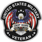 Coast Guard, Army, Navy, Air Force, Veteran, Vietnam, USCG, Decal, USA, Flag, Military, Weatherproof for Your car, truck, laptop, iPad, notebook, mailbox, window, locker, toolbox, etc. Made In the USA ProSticker