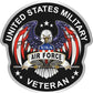 Coast Guard, Army, Navy, Air Force, Veteran, Vietnam, USCG, Decal, USA, Flag, Military, Weatherproof for Your car, truck, laptop, iPad, notebook, mailbox, window, locker, toolbox, etc. Made In the USA ProSticker