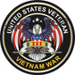 Coast Guard, Army, Navy, Air Force, Veteran, Vietnam, USCG, Decal, USA, Flag, Military, Weatherproof for Your car, truck, laptop, iPad, notebook, mailbox, window, locker, toolbox, etc. Made In the USA ProSticker