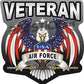 Air Force Veteran Decal USA Flag Eagle Military ProSticker 260