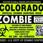 ProSticker 1216 (Two Pack) 3"x 4" Zombie Series Colorado Hunting License Permit Decal Sticker
