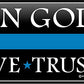 ProSticker 1082 (One) 3" X 5" Patriot Series in God We Trust Thin Blue Line Support Decal Sticker