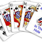 ProSticker 1105 (One) 4" x 7" Patriot Series Trump, Americas Ace in The Hole Royal Flush Decal