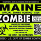 ProSticker 1229 (Two Pack) 3"x 4" Zombie Series Maine Hunting License Permit Decal Sticker