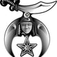 ProSticker 029 (One) 3" Masonic Series Shriner Logo Decal Sticker