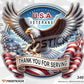 Thank You for Serving USA Veteran Decal ProSticker 346