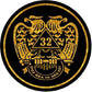 ProSticker 033 (Ten Pack) 2" Masonic Series Scottish Rite 32nd Degree Masonic Decals Sticker