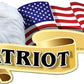 ProSticker 948 (One) 3" X 6" American Pride Series Patriot Bald Eagle Decal Sticker