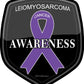 ProSticker 2504 (One) 4" Cancer Awareness Series Leiomyosarcoma Decal Sticker