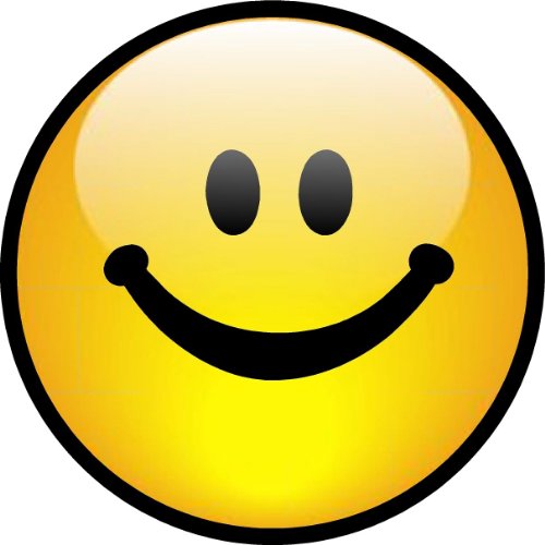 ProSticker 2146 (One) 4" Harmony Series Yellow Smiley Face Decal Sticker