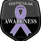 ProSticker 2514 (One) 4" Cancer Awareness Series Testicular Decal Sticker