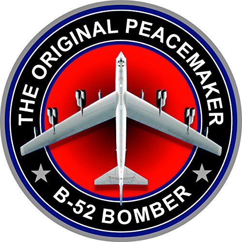 ProSticker 214 (One) 4" Patriot Series The Original Peacemaker, B-52 Bomber Plane Decal Sticker