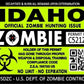 ProSticker 1222 (Two Pack) 3"x 4" Zombie Series Idaho Hunting License Permit Decal Sticker