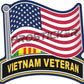 Vietnam Veteran Decal USA Flag Military ProSticker 272