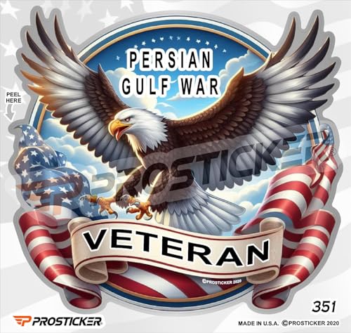Persian Gulf War Veteran Decal Patriotic Decal ProSticker 351