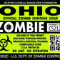 ProSticker 1245 (Two Pack) 3"x 4" Zombie Series Ohio Hunting License Permit Decal Sticker