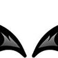 ProSticker 9029.7 (One Set) 3" x 7" Zombie Series Purple Evil Eye Decal Sticker