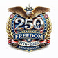 Celebrate USA's 250th Anniversary Freedom Color Decal - Premium Vinyl Sticker for Windows, Bumpers, Vehicles, Motorcycles, Glass, Laptops - Made in USA by ProSticker Model 2031