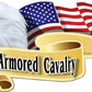 ProSticker 987 (One) 3" X 6" American Pride Series 11th Armored Cavalry Bald Eagle Decal Sticker